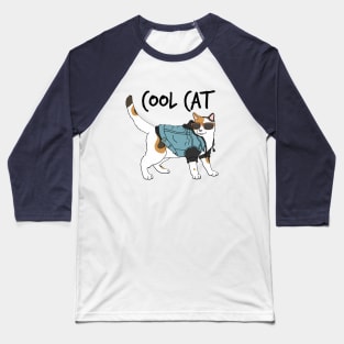 Cool Cat Baseball T-Shirt